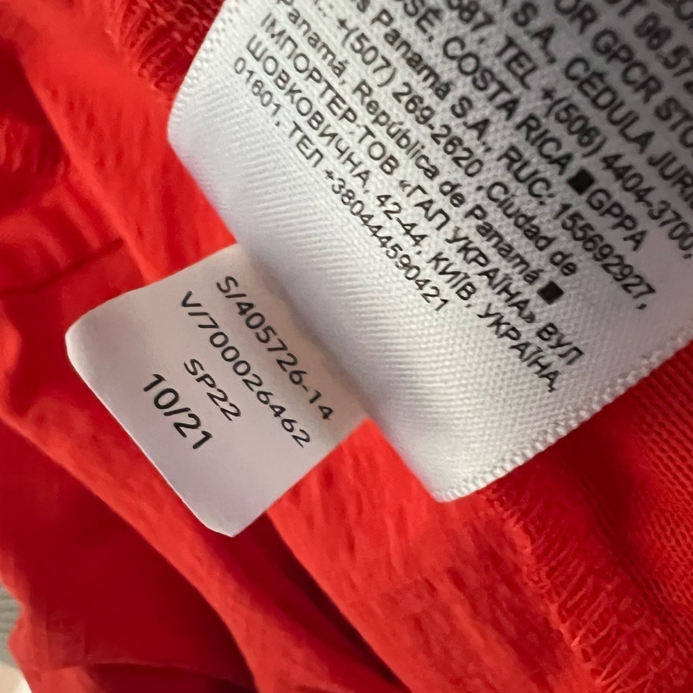 Athleta Trekkie North Jogger Pant Orange 4 Spring 22' Athleisure Outdoor Vibrant - Picture 13 of 13